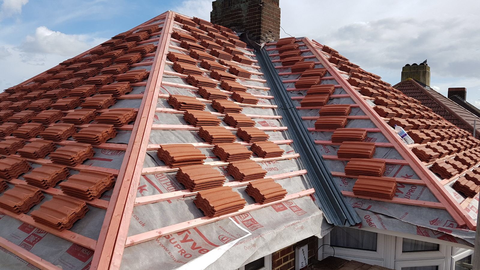 Tiled Roofing — roofing detail