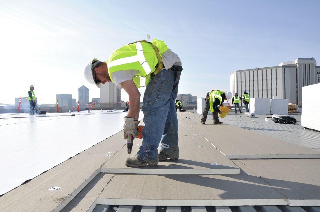 Commercial Roofing — roofing detail
