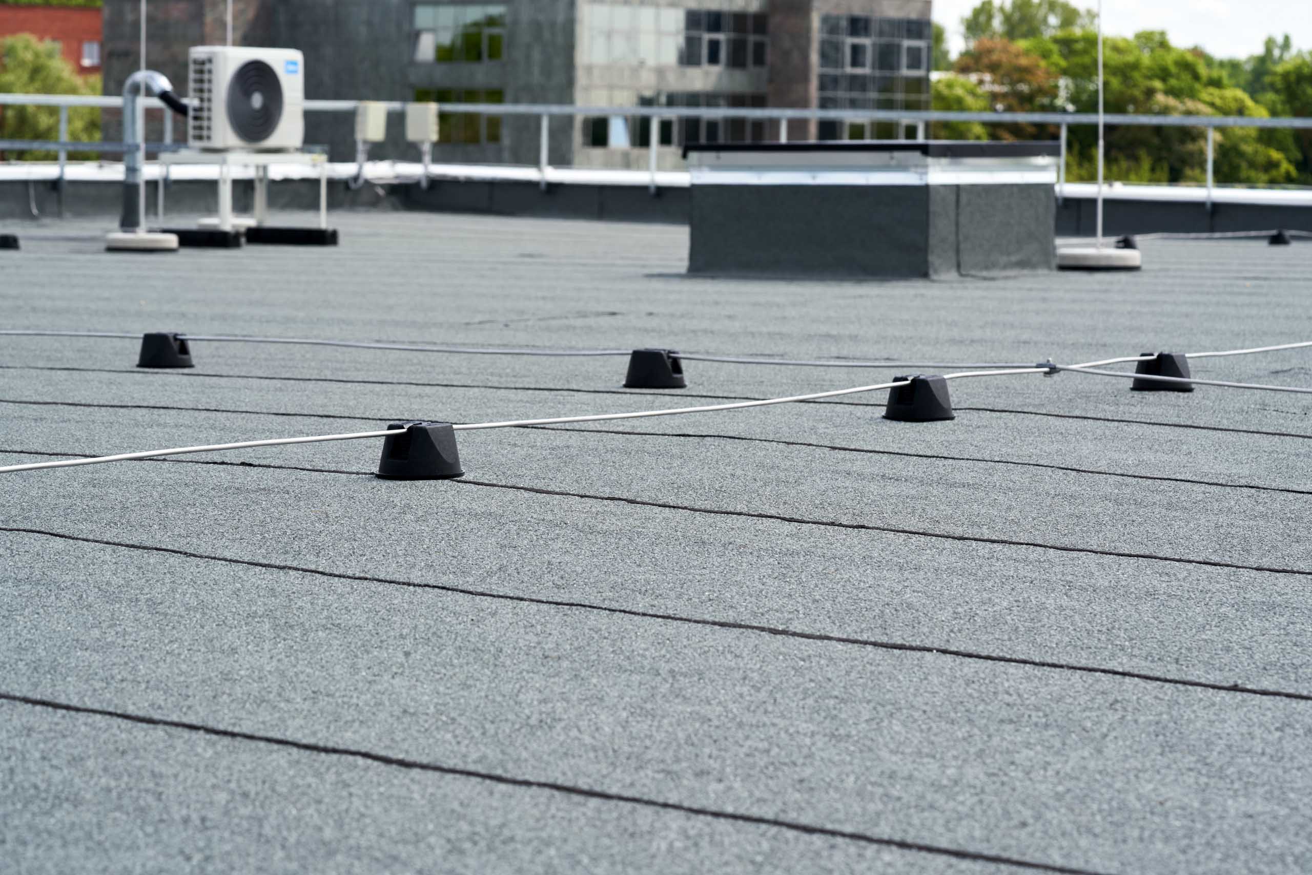 Felt Roofing — roofing detail